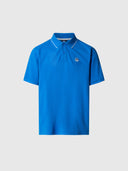 hover | Palace blue | polo-short-sleeve-collar-wstriped-in-contrast-692464