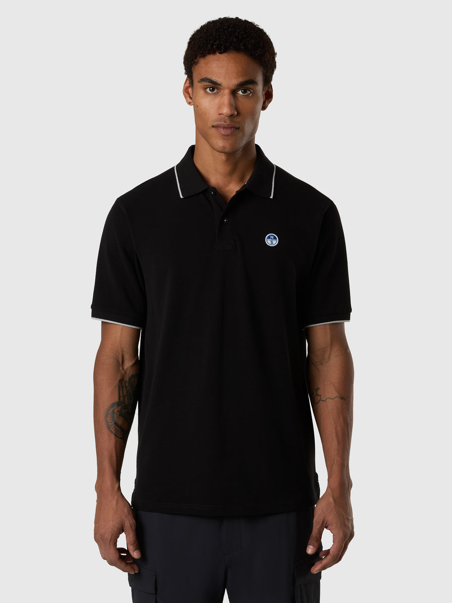polo-short-sleeve-collar-wstriped-in-contrast-692464