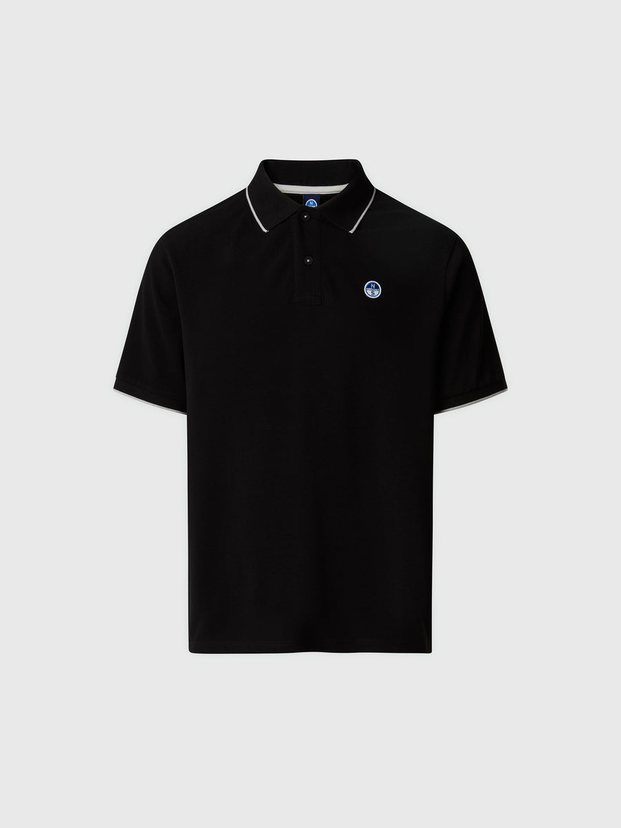 polo-short-sleeve-collar-wstriped-in-contrast-692464