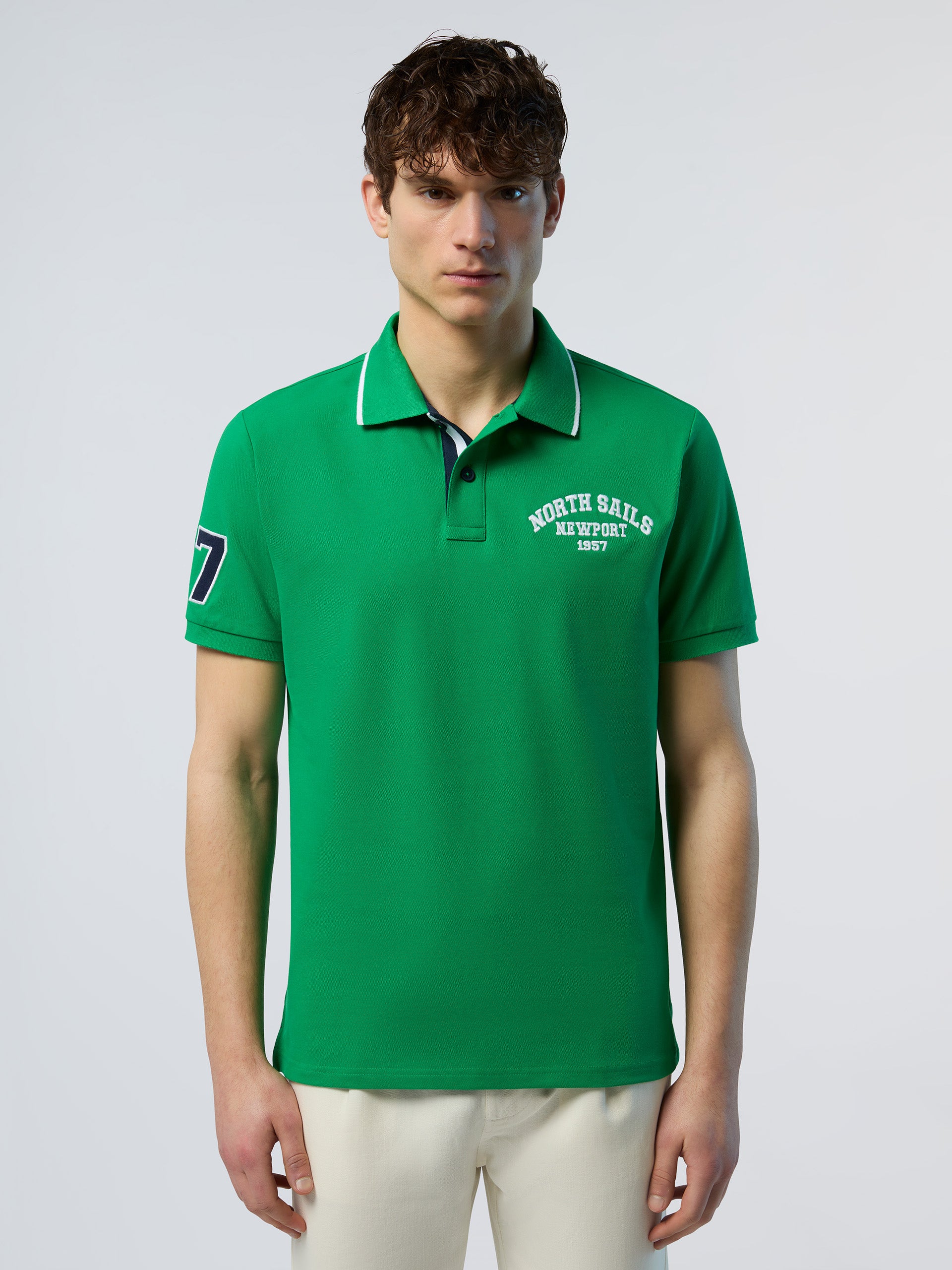 1 | Green bee | polo-short-sleeve-wembroidery-692468