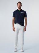 5 | Navy blue | polo-short-sleeve-wembroidery-692468