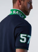 7 | Navy blue | polo-short-sleeve-wembroidery-692468