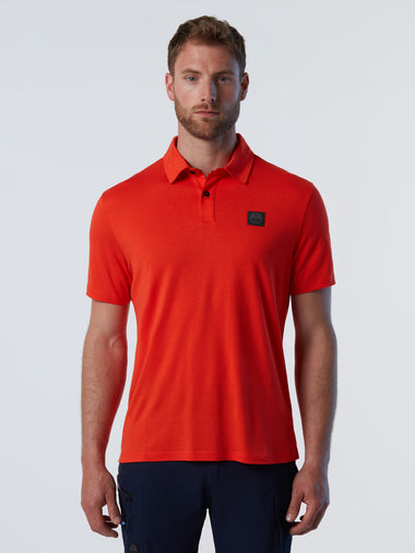 1 | Bright orange | polo-short-sleeve-cottontencel-jersey-692472