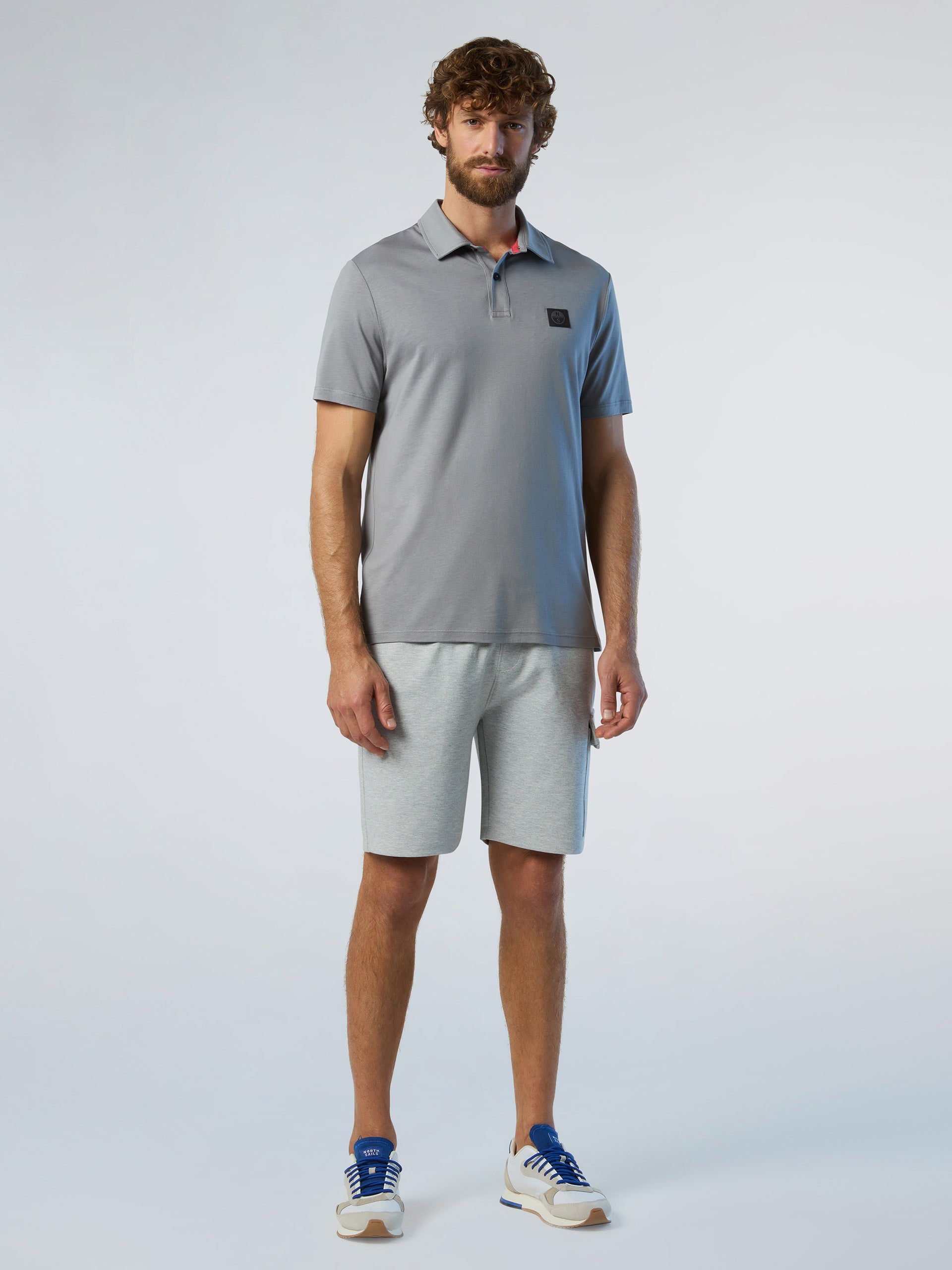 5 | Slate grey | polo-short-sleeve-cottontencel-jersey-692472
