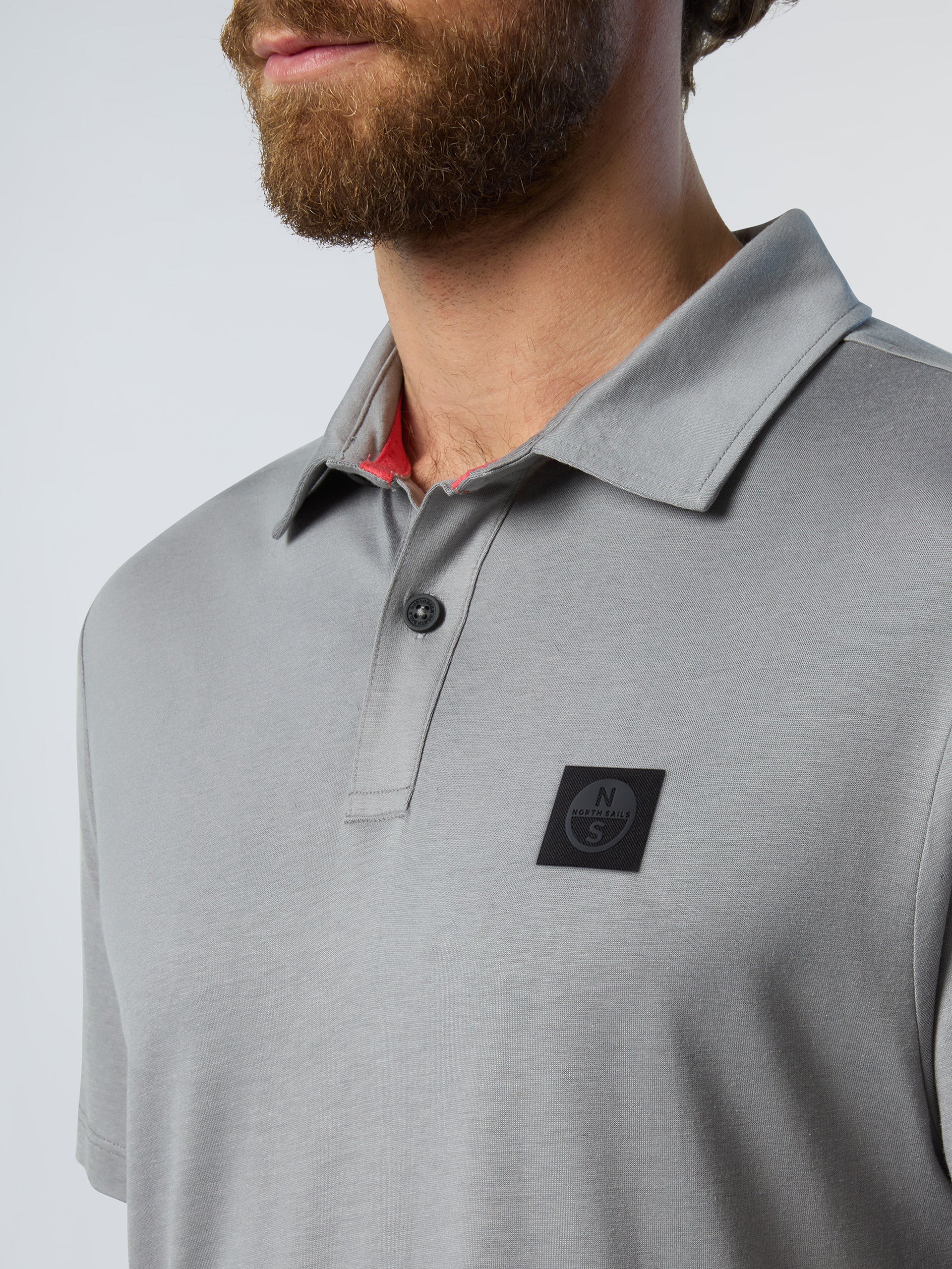 6 | Slate grey | polo-short-sleeve-cottontencel-jersey-692472