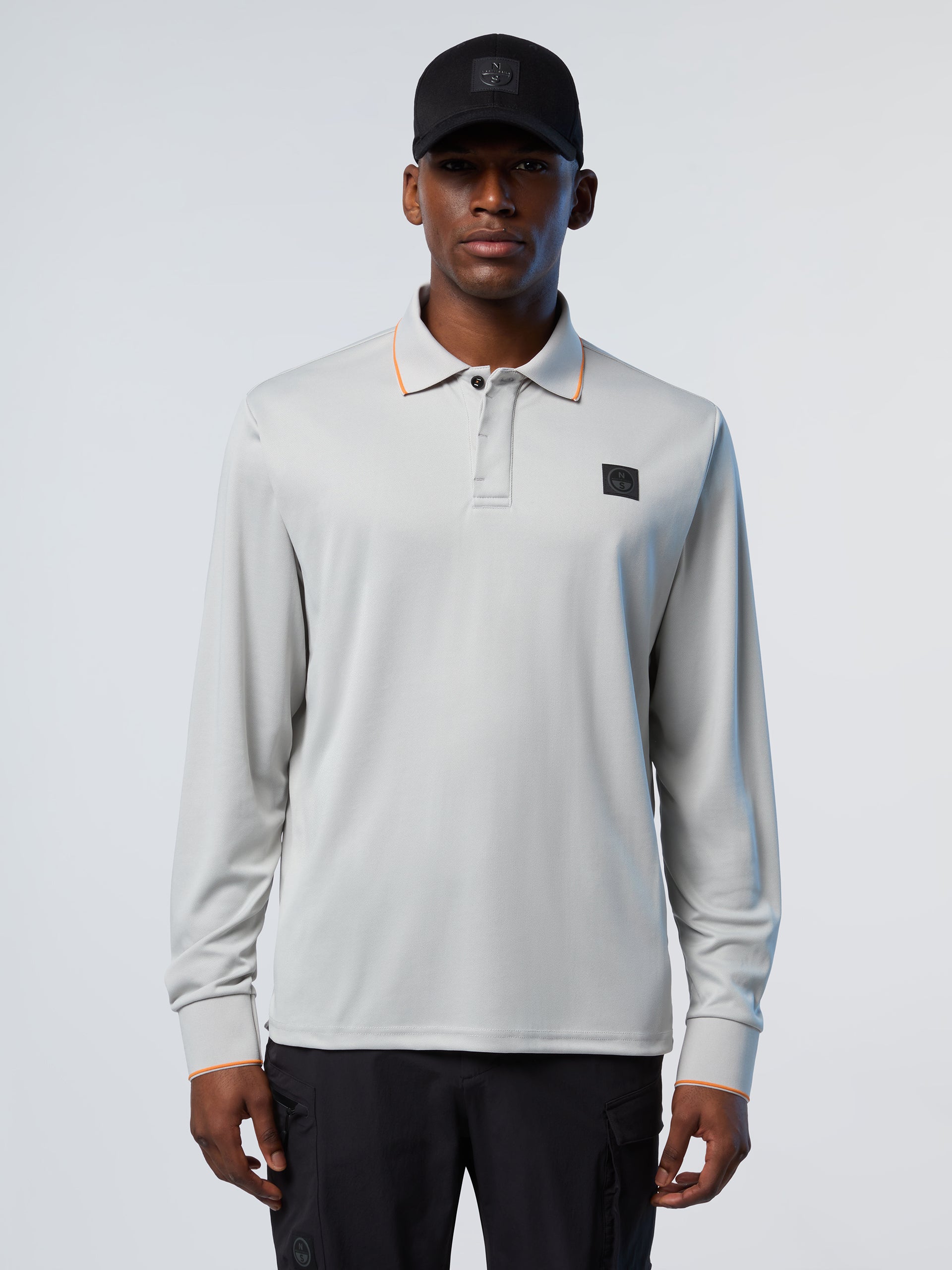 1 | Vapor grey | polo-long-sleeve-wlogo-692483