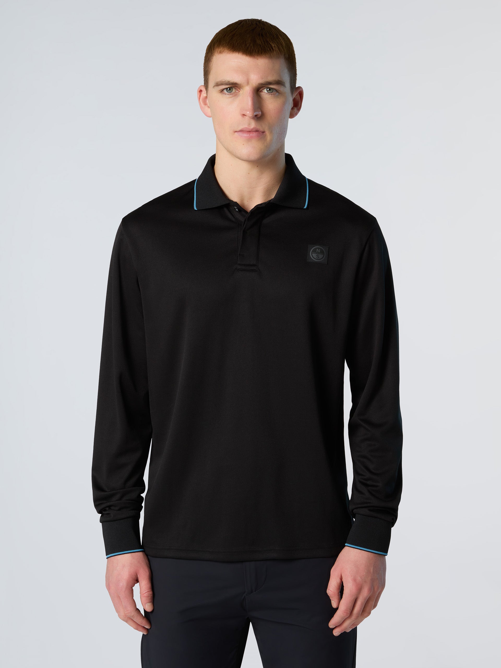 Coolmax piqué long-sleeved polo shirt | North Sails