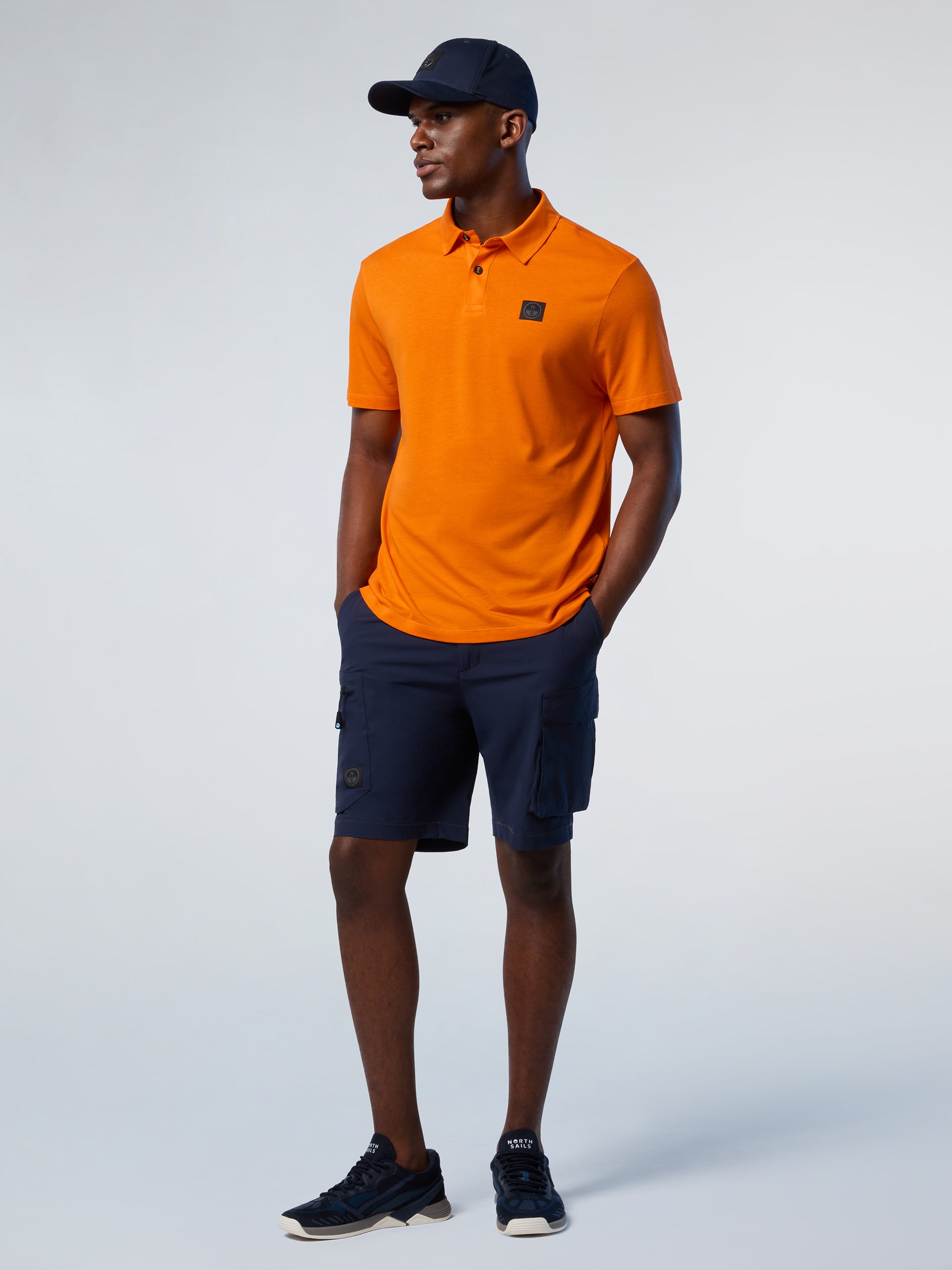5 | Papaya orange | polo-shorth-sleeve-wlogo-692485
