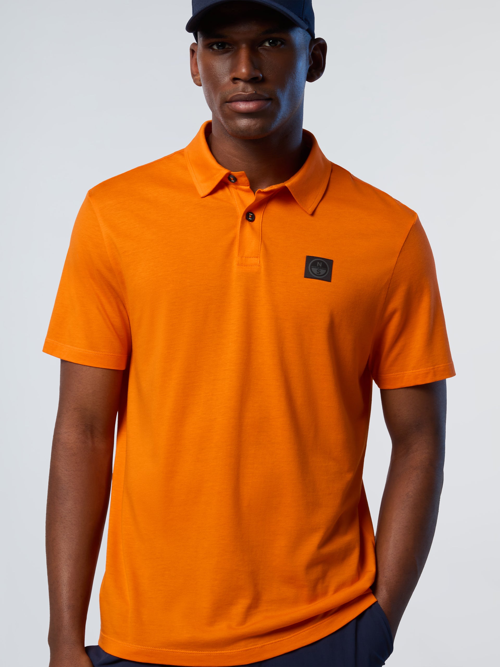 2 | Papaya orange | polo-shorth-sleeve-wlogo-692485