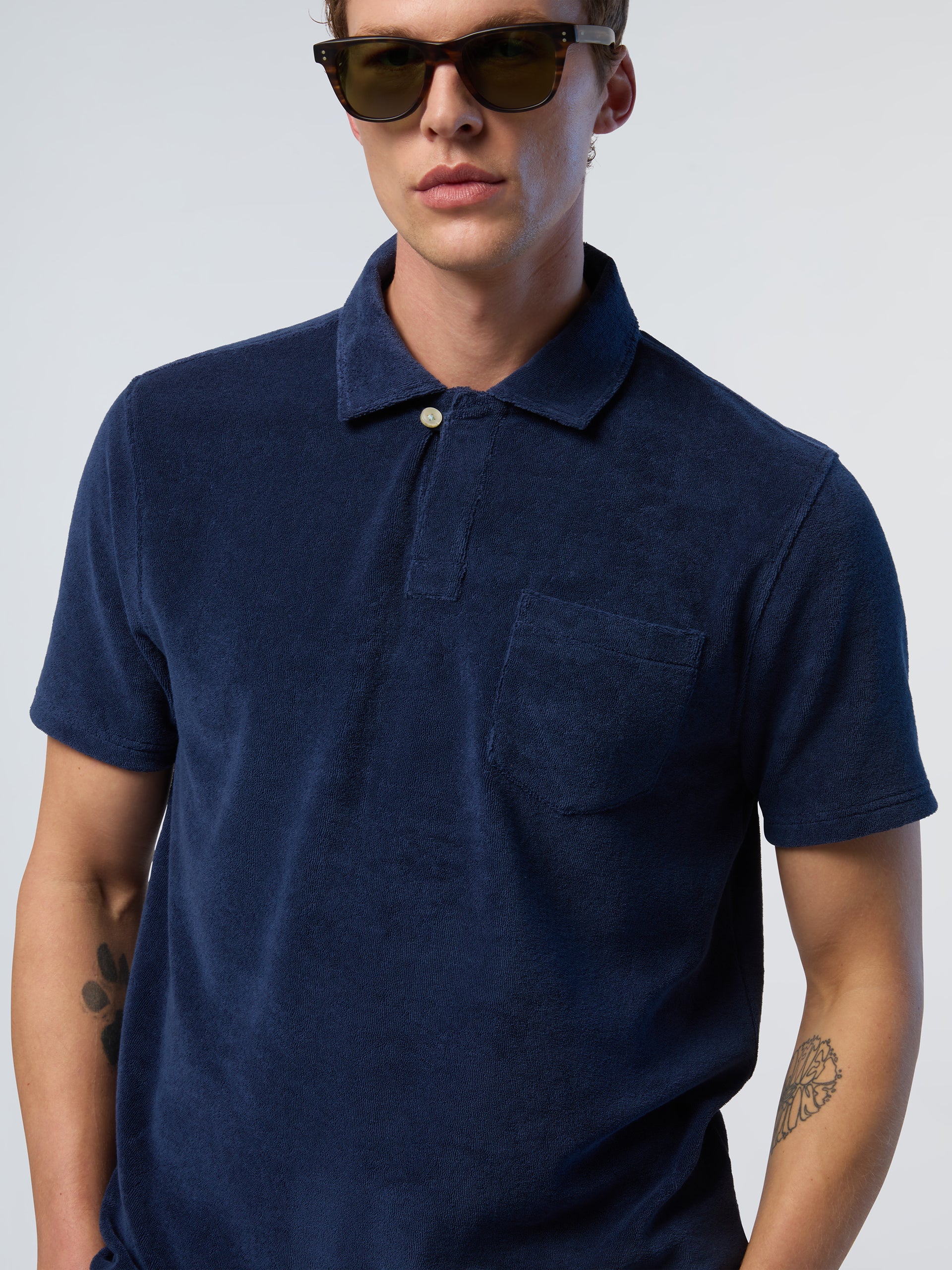2 | Dark denim | polo-short-sleeve-wgraphic-692488