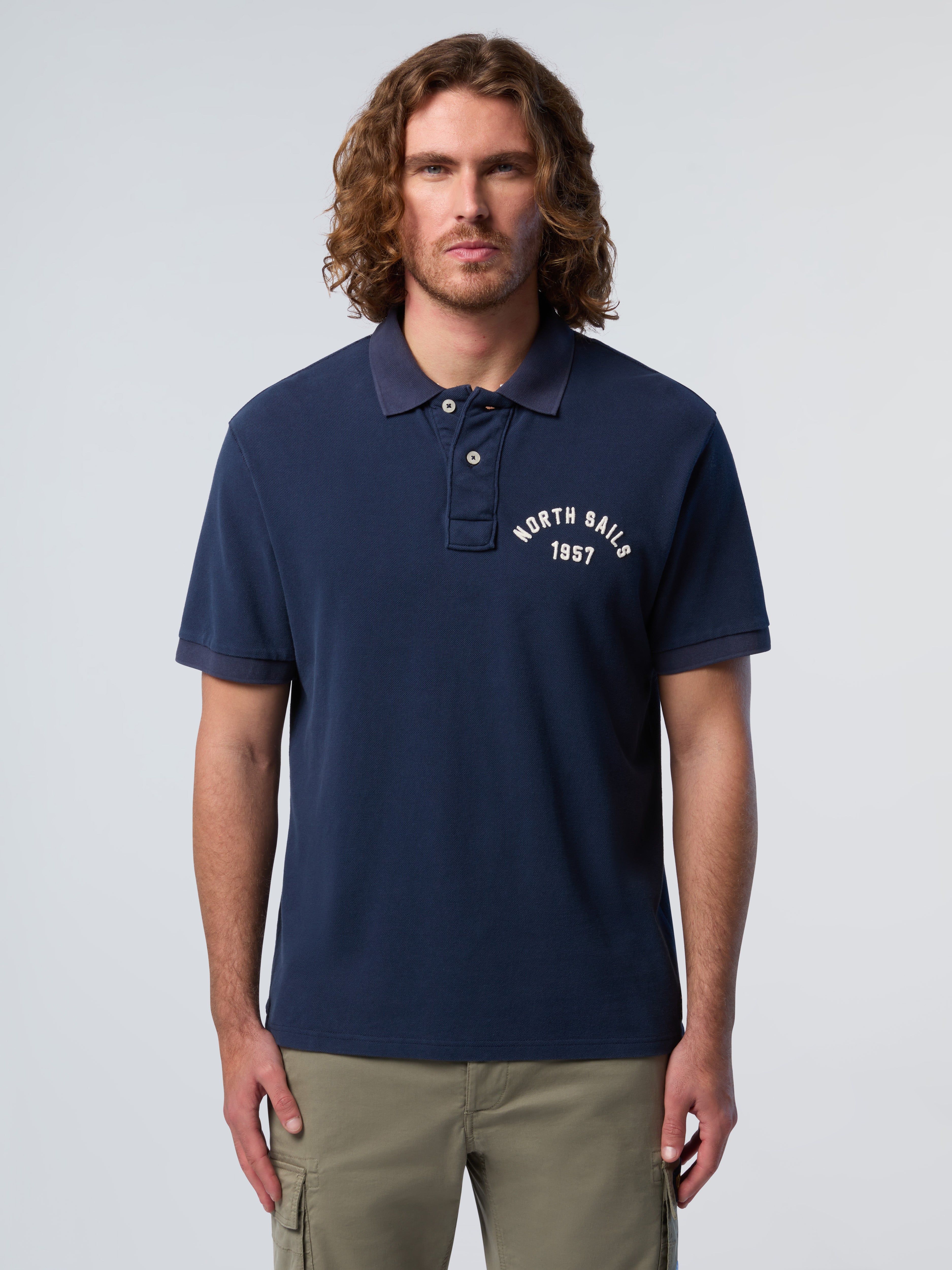 Polo shirt with vintage wash | North Sails