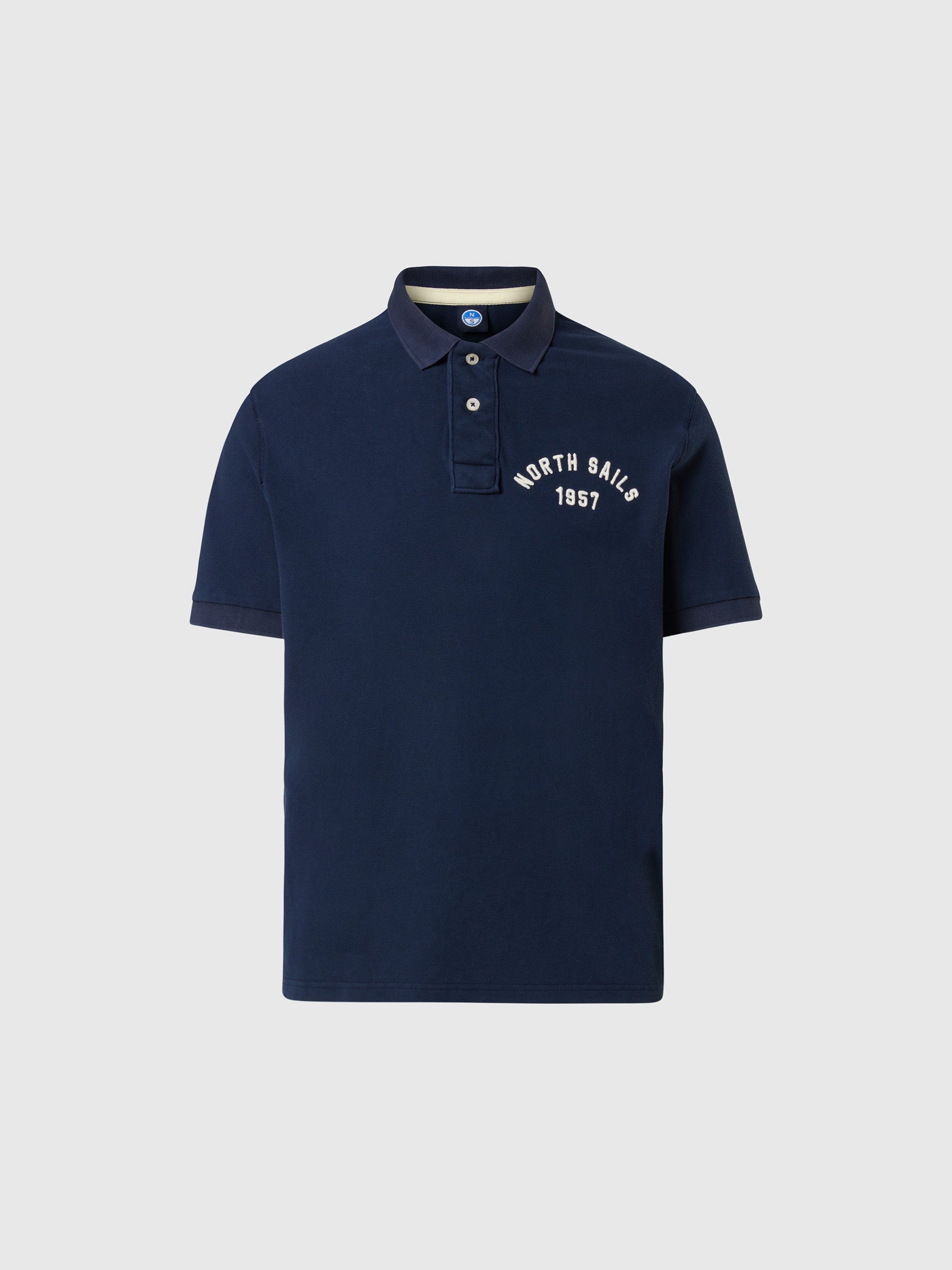 hover | Navy blue | polo-shorth-sleeve-wgraphic-692495