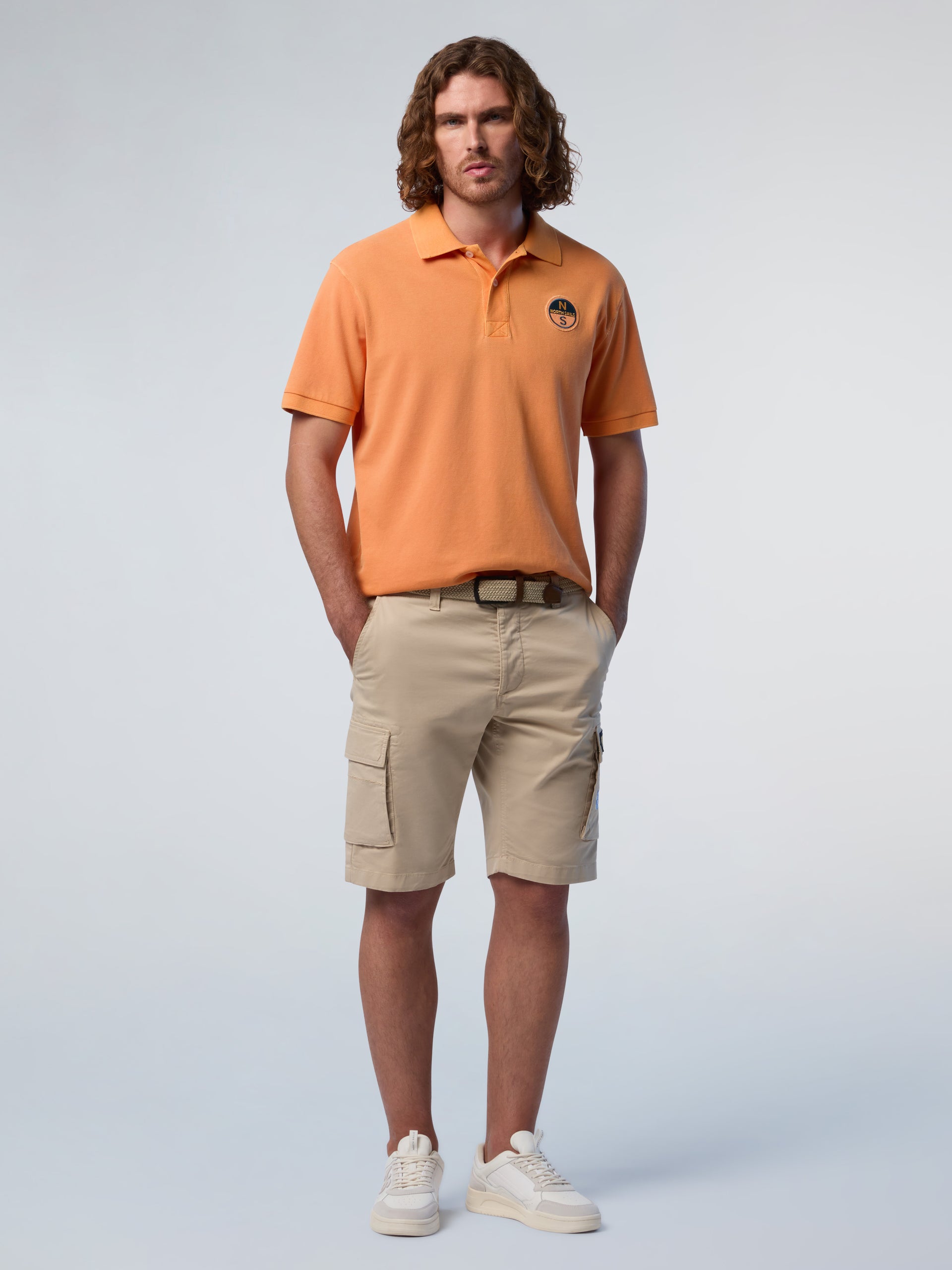 5 | Papaya orange | polo-shorth-sleeve-wlogo-692496