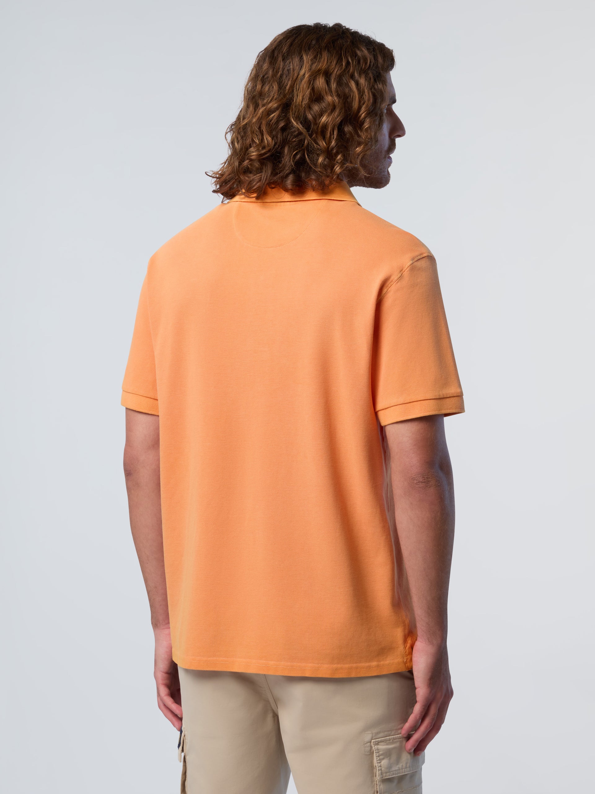 4 | Papaya orange | polo-shorth-sleeve-wlogo-692496