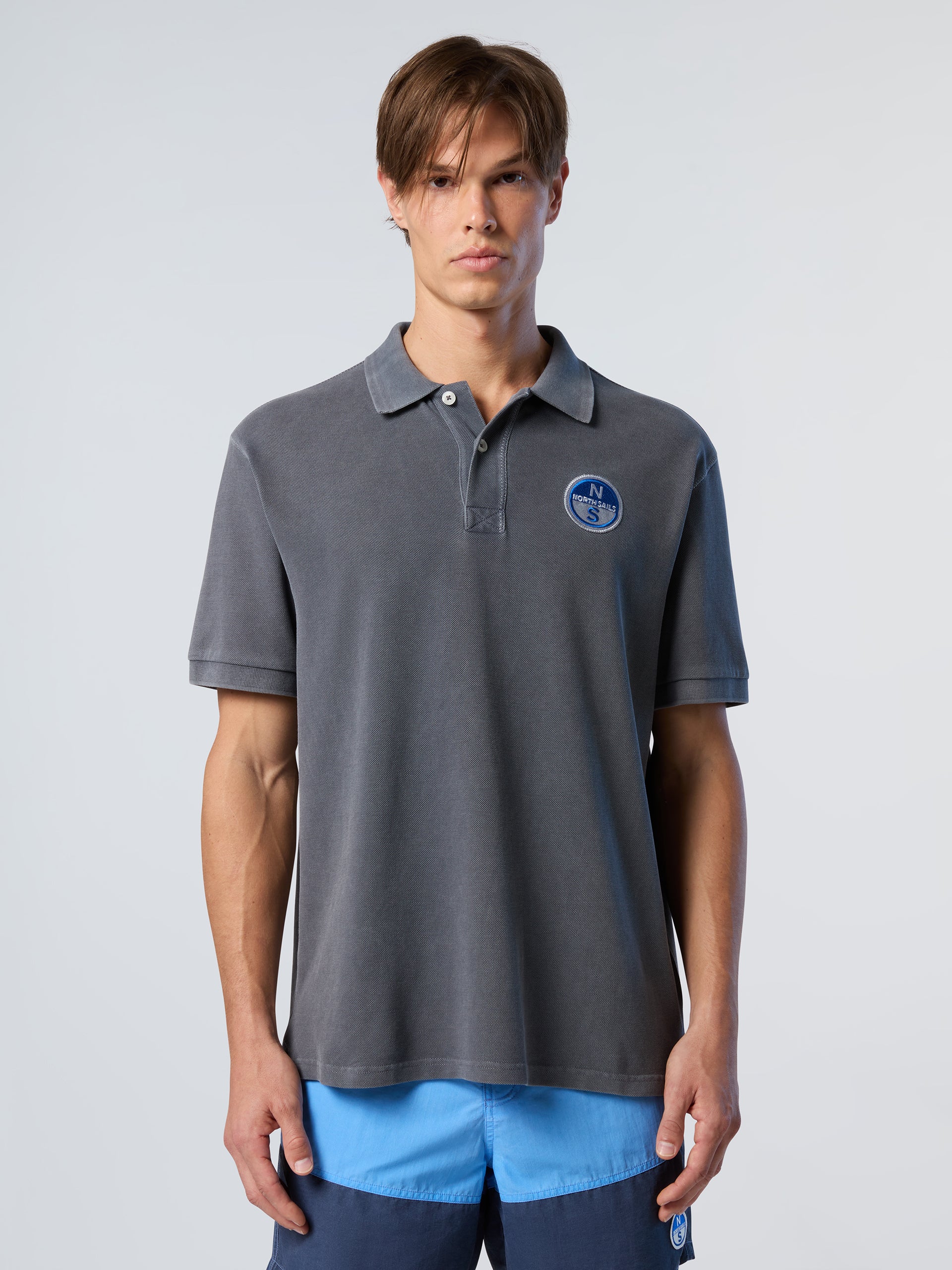 1 | Navy blue | polo-shorth-sleeve-wlogo-692496