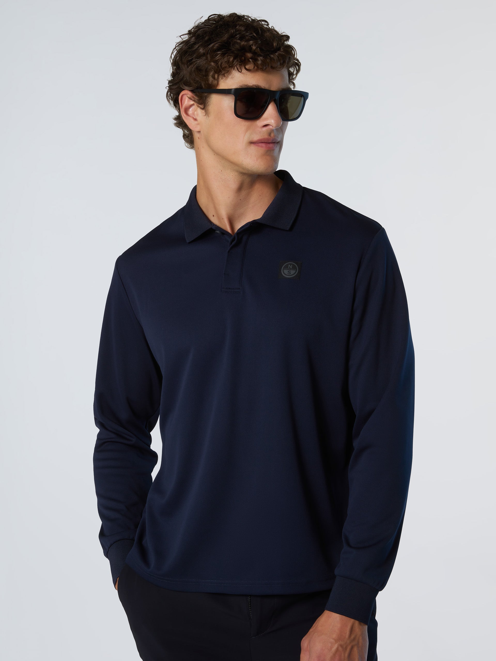 2 | Navy blue | polo-long-sleeve-692625
