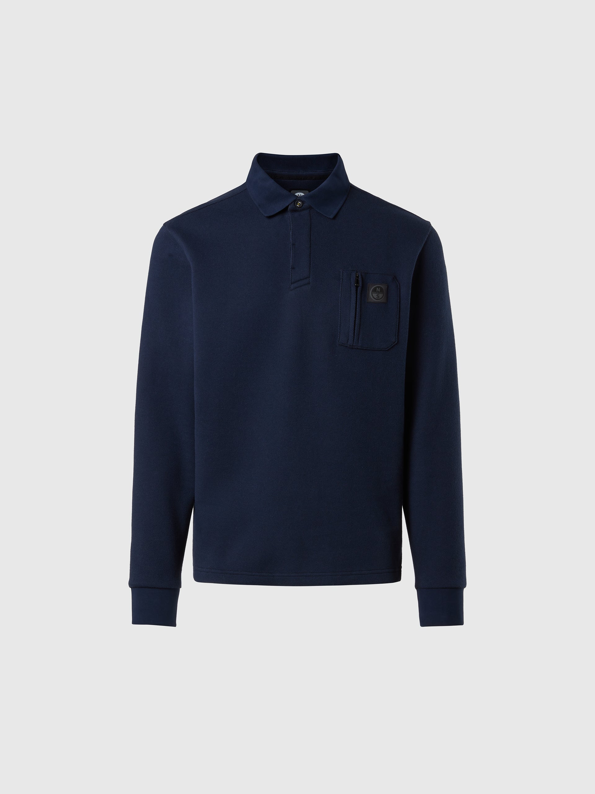 hover | Navy blue | polo-long-sleeve-692627