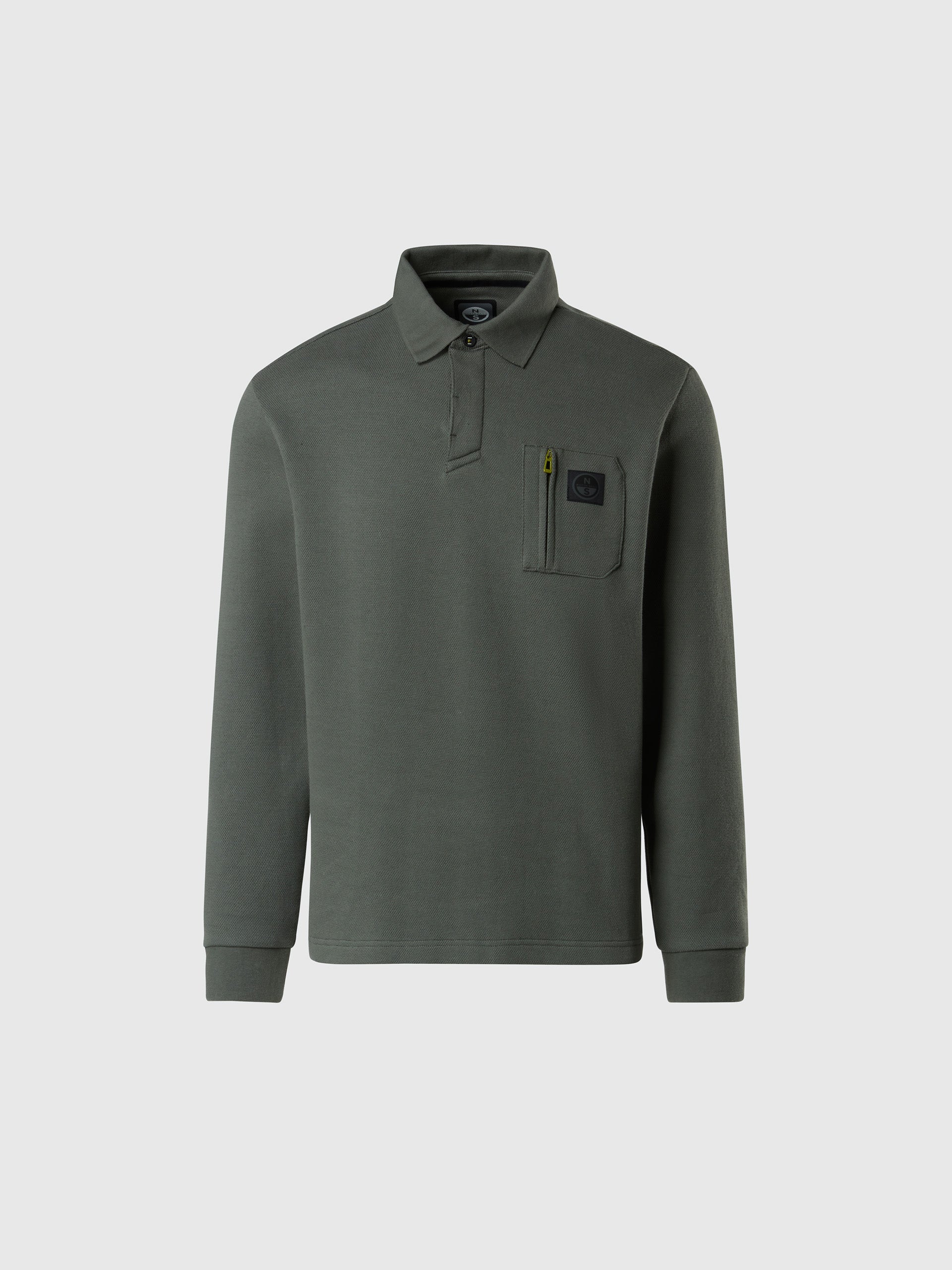 hover | City grey | polo-long-sleeve-692627