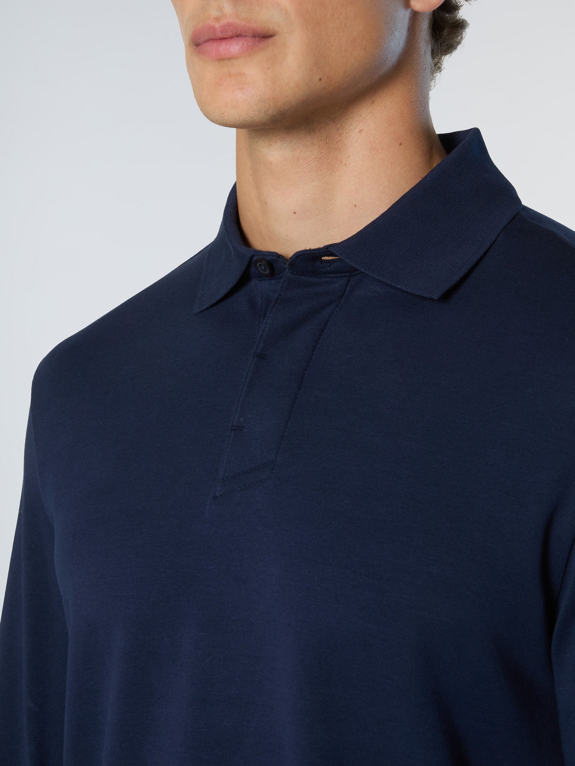 Interlock long-sleeved polo shirt | North Sails