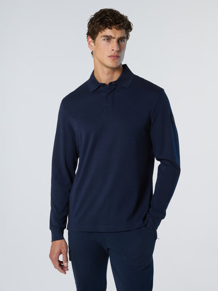 Interlock long-sleeved polo shirt | North Sails