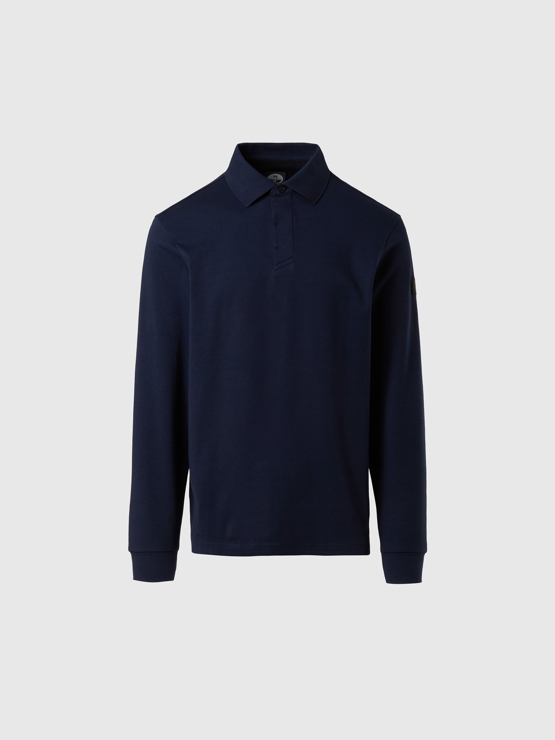 hover | Navy blue | polo-long-sleeve-692639