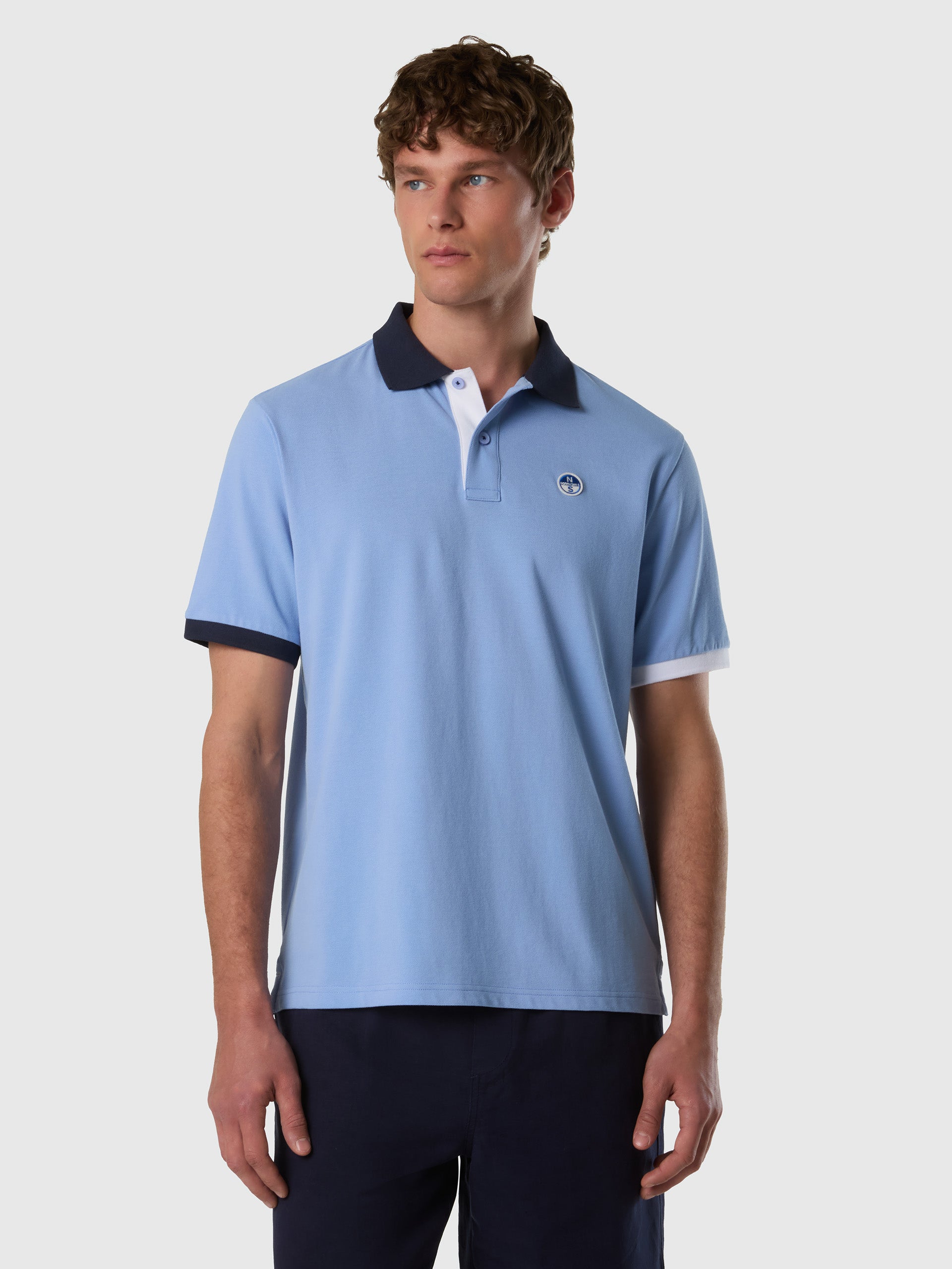 1 | Light blue | polo-short-sleeve-692661