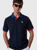 2 | Navy blue | polo-short-sleeve-692661