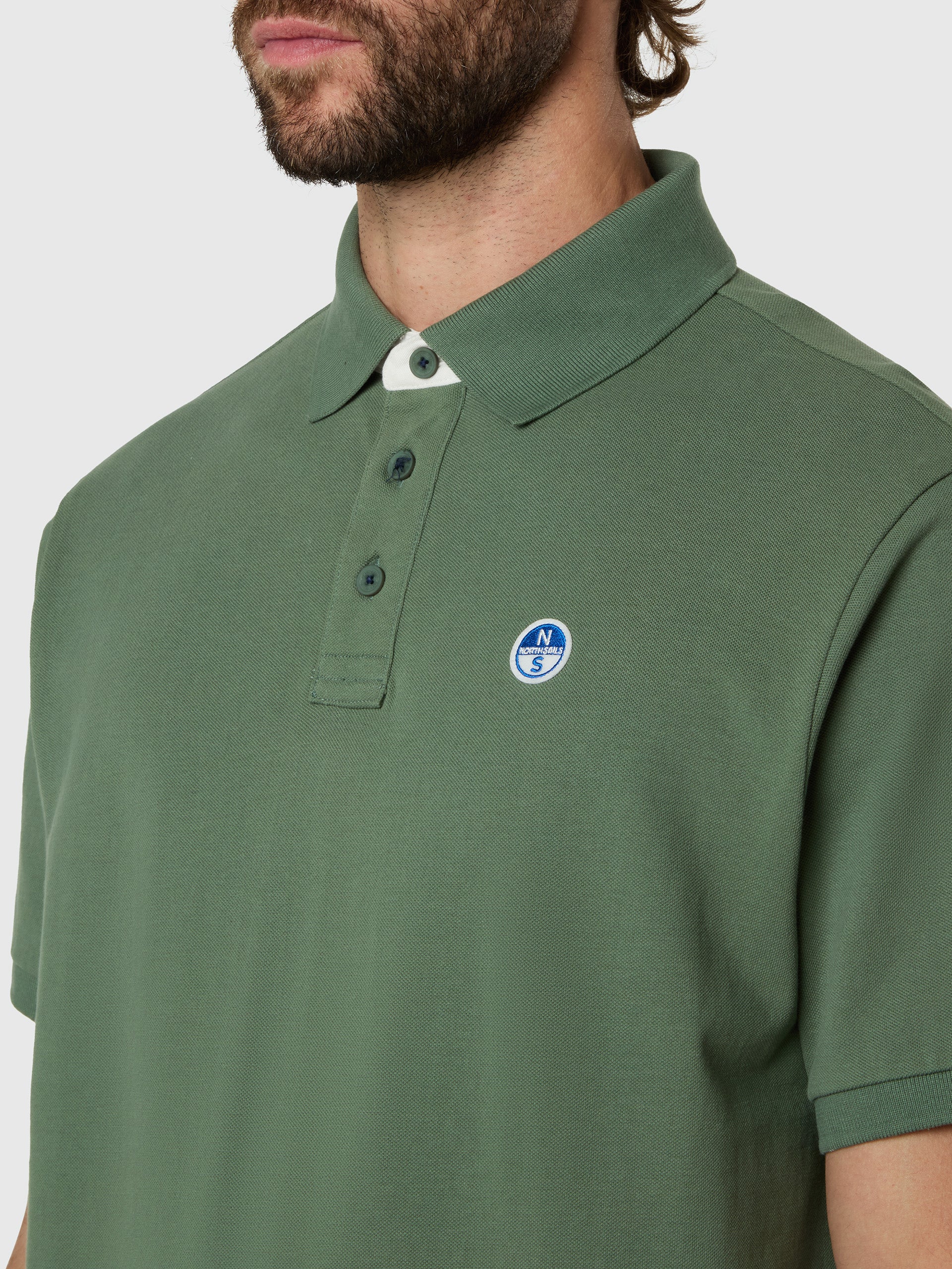 Polo shirt with logo neck | North Sails