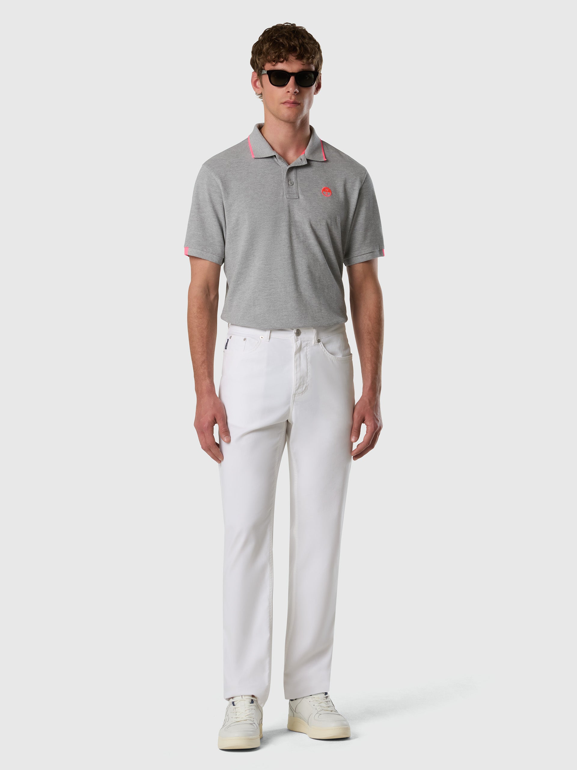 5 | Grey melange | polo-short-sleeve-692668