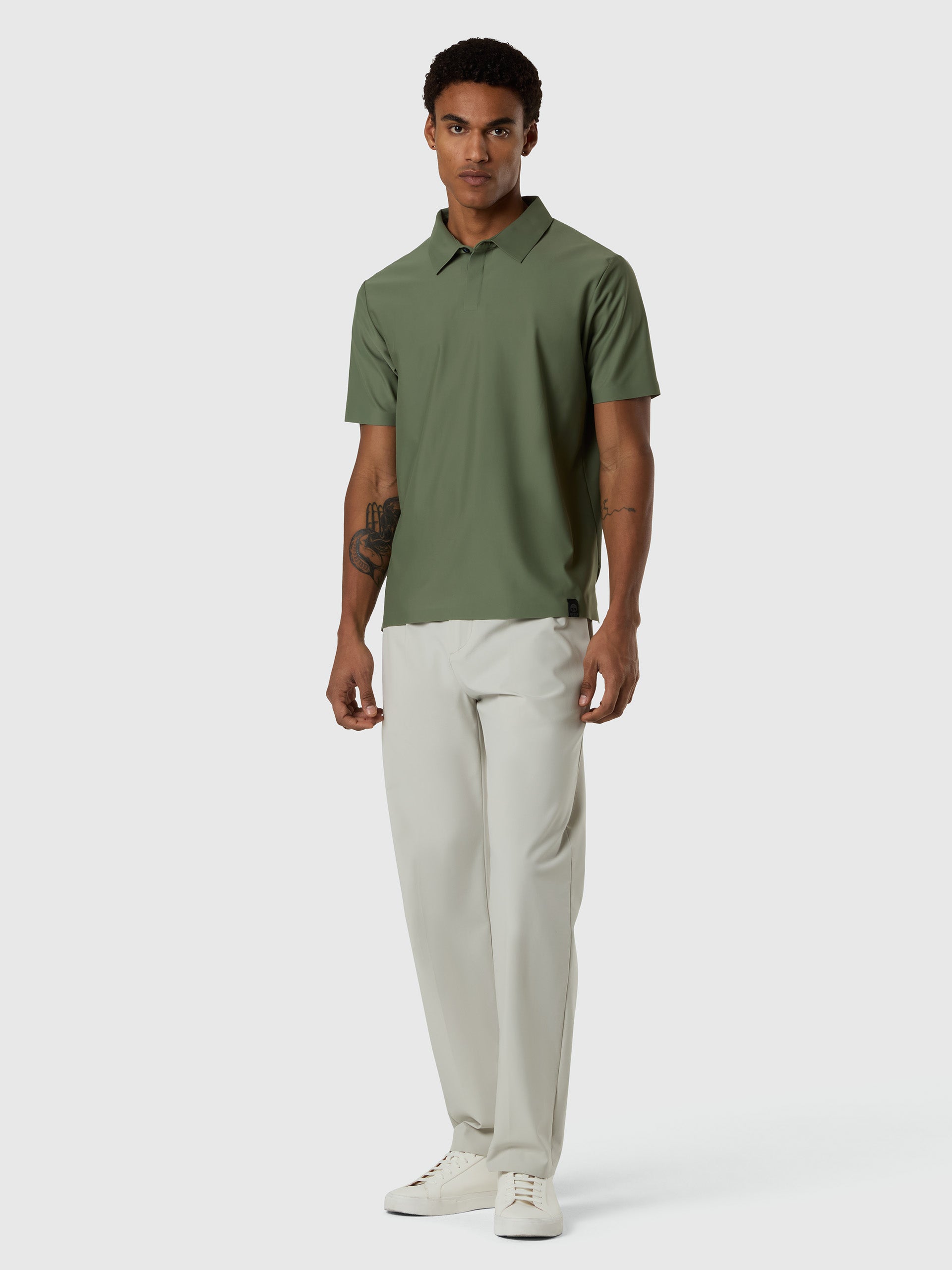 Stretch nylon polo shirt | North Sails
