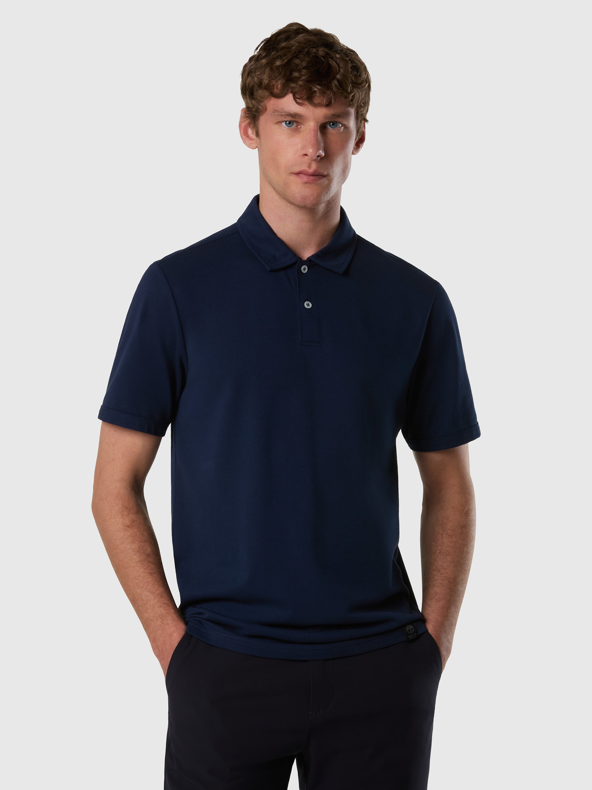 1 | Navy blue | polo-short-sleeve-692714