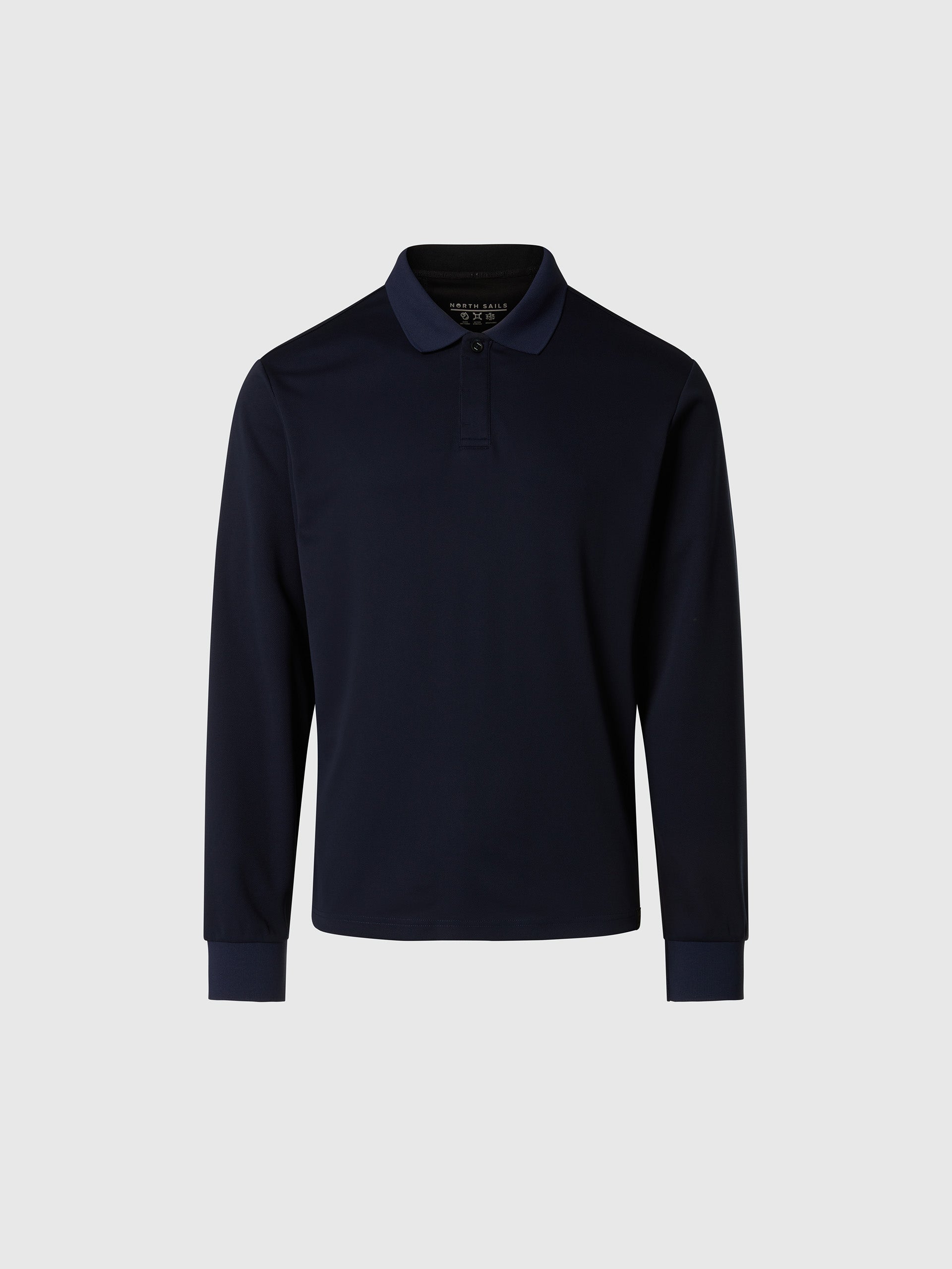 hover | Navy blue | polo-long-sleeve-692716
