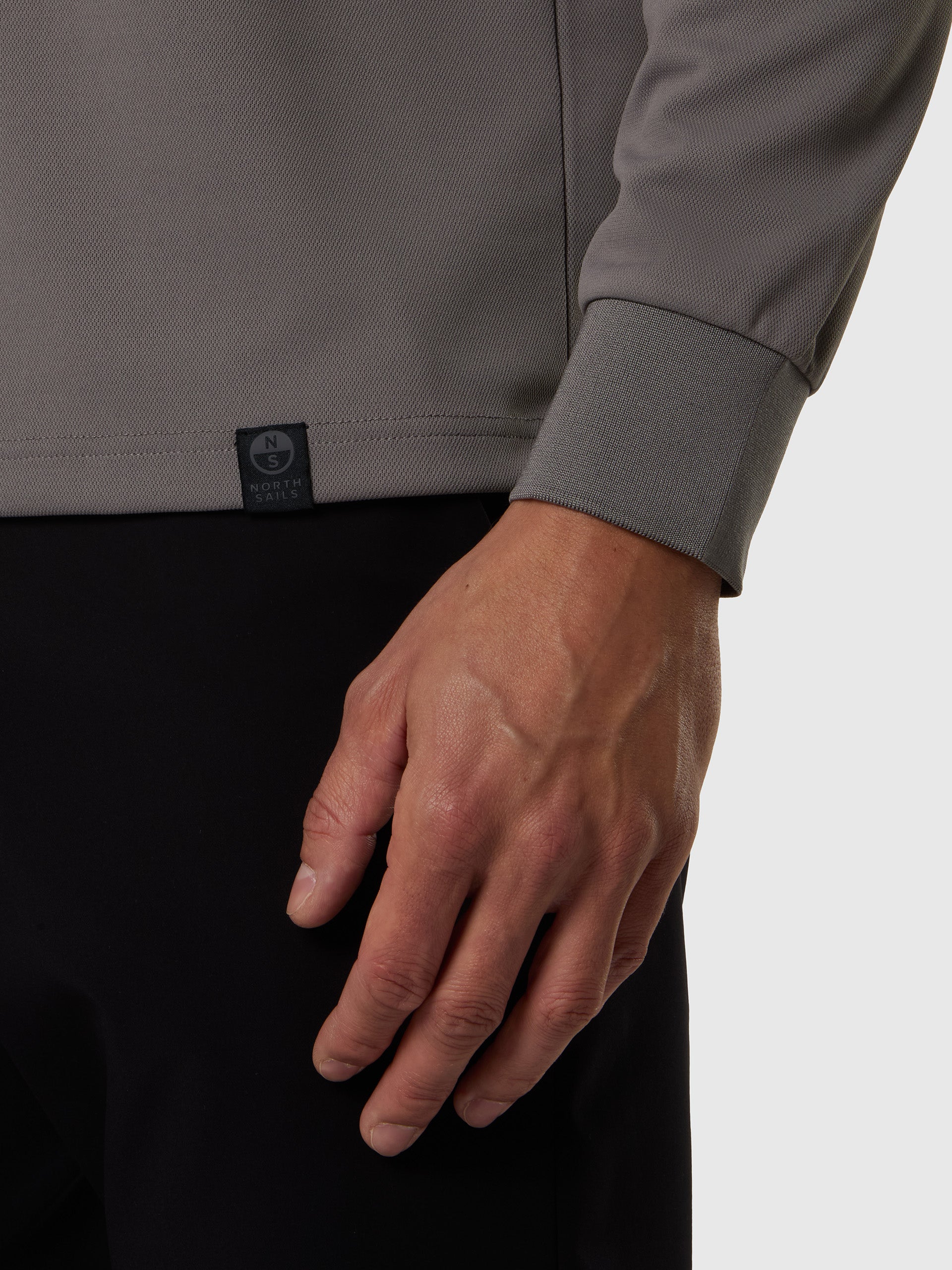 COOLMAX® long-sleeved polo shirt | North Sails