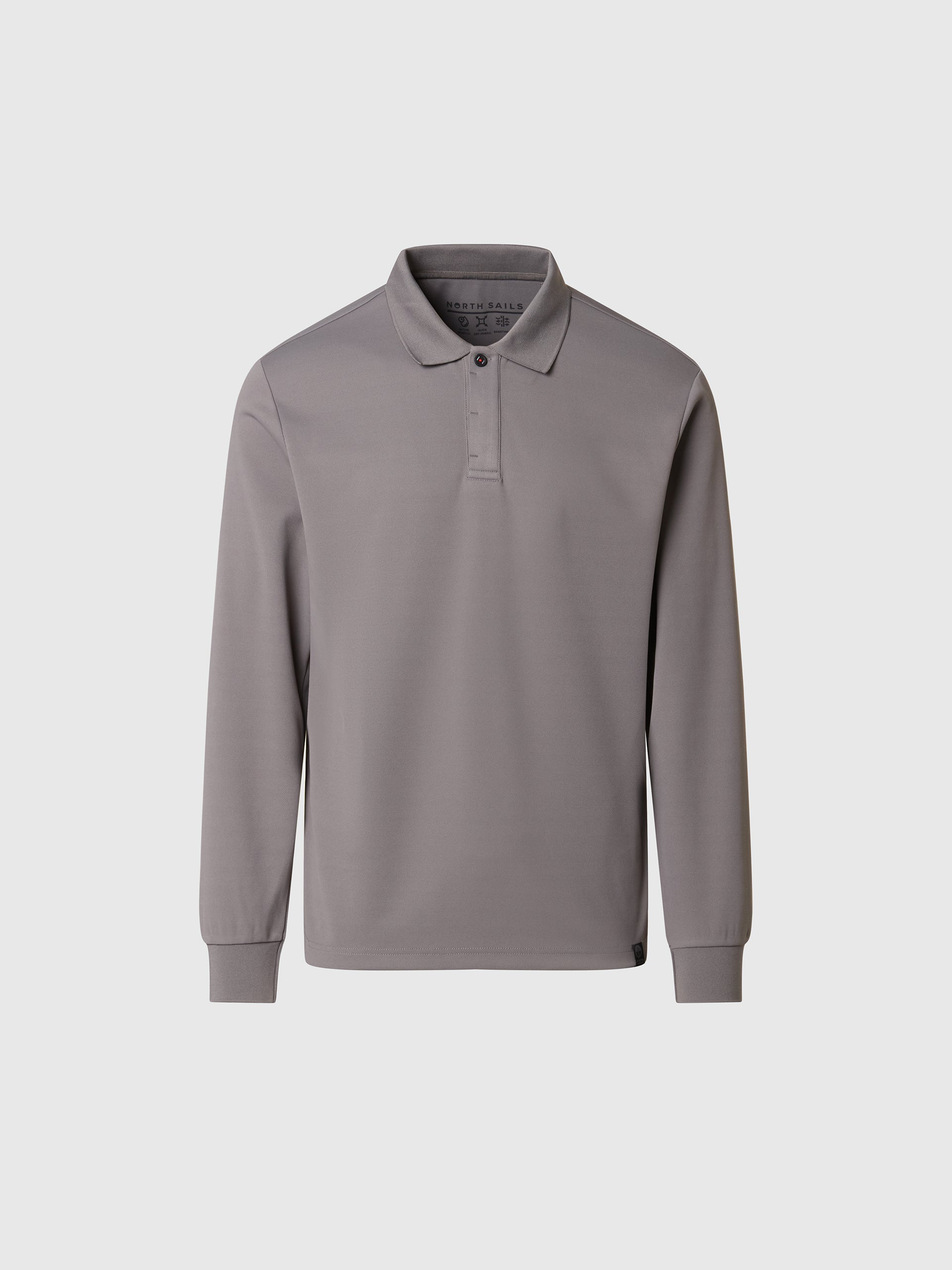 COOLMAX® long-sleeved polo shirt | North Sails
