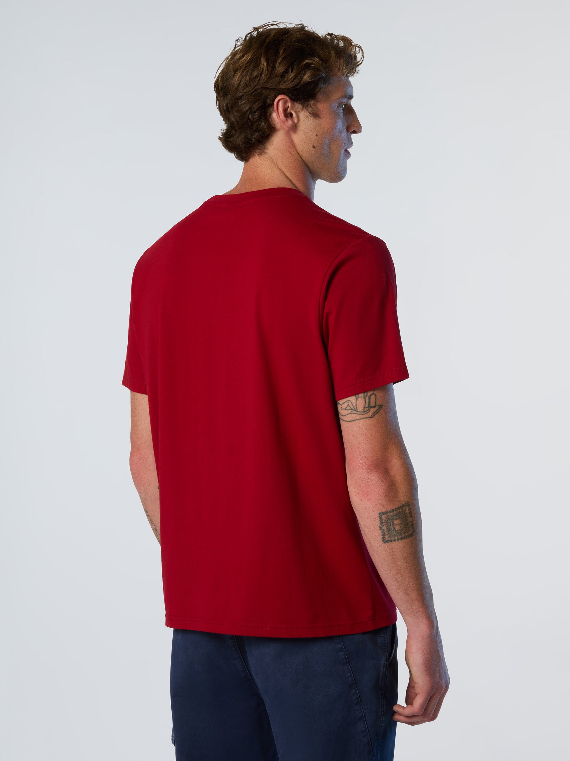 4 | Red dahlia | t-shirt-short-sleeve-basic-bollo-692970-2