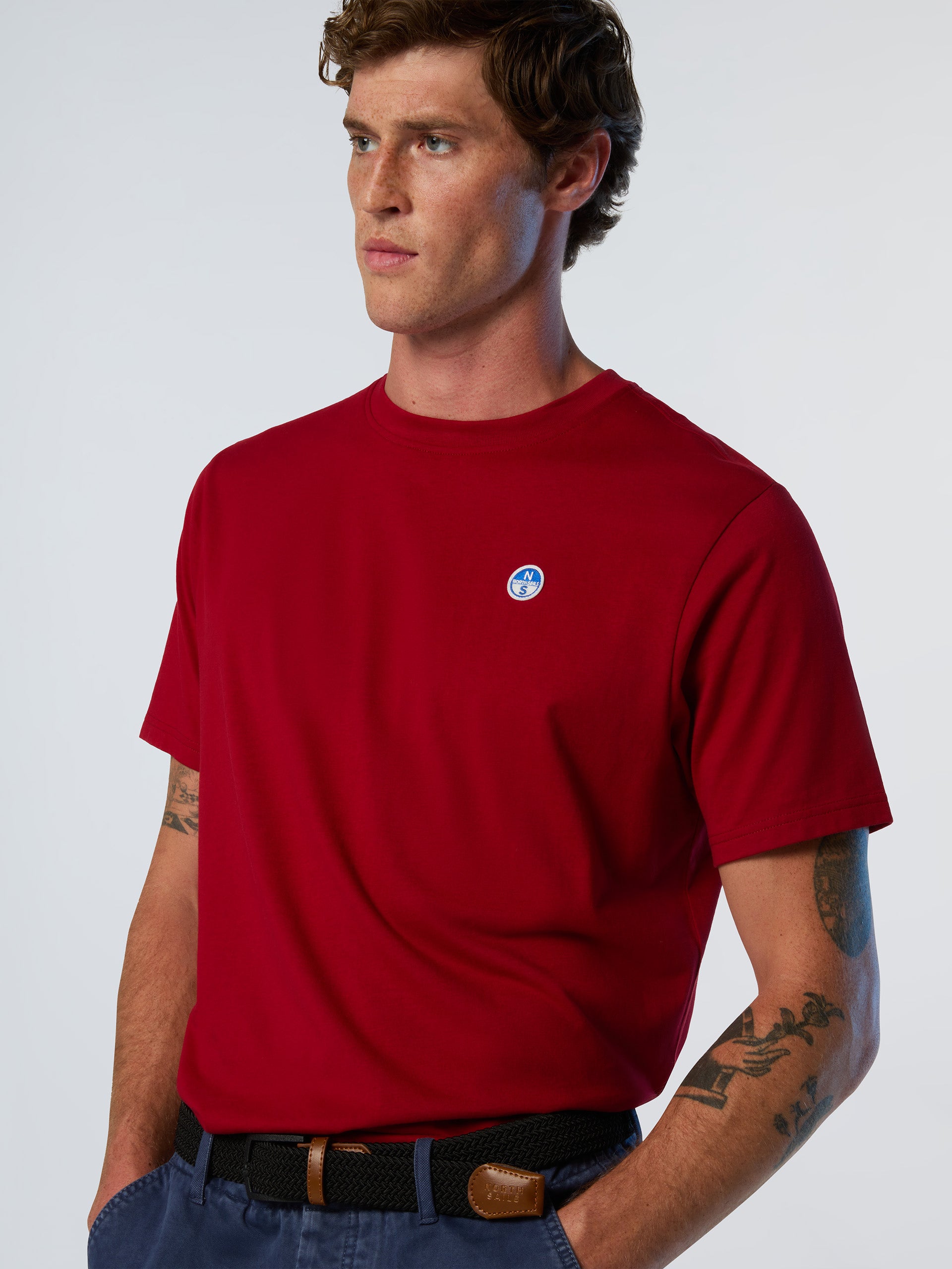 2 | Red dahlia | t-shirt-short-sleeve-basic-bollo-692970-2