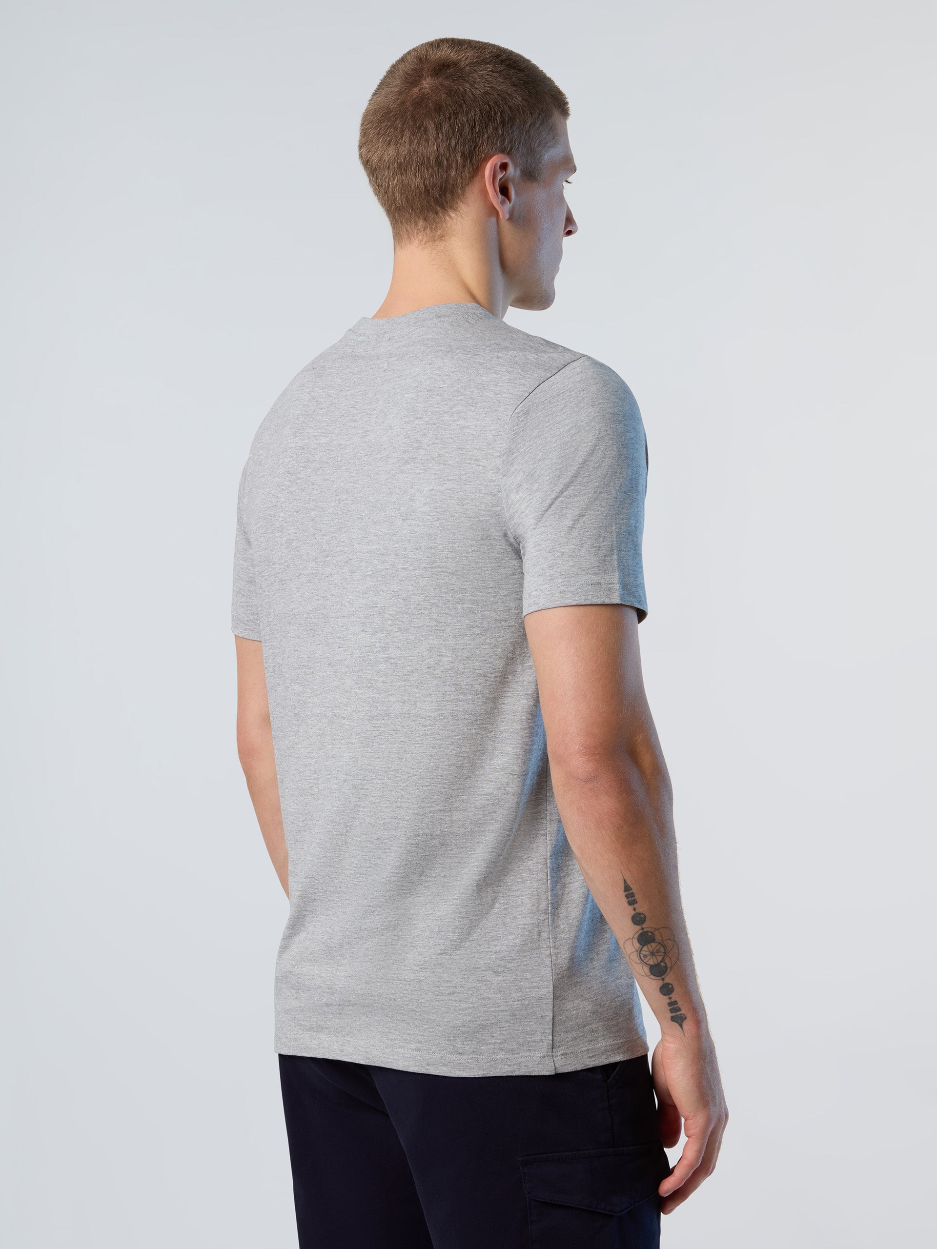 6 | Grey Melange | t-shirt-short-sleeve-basic-bollo-692970