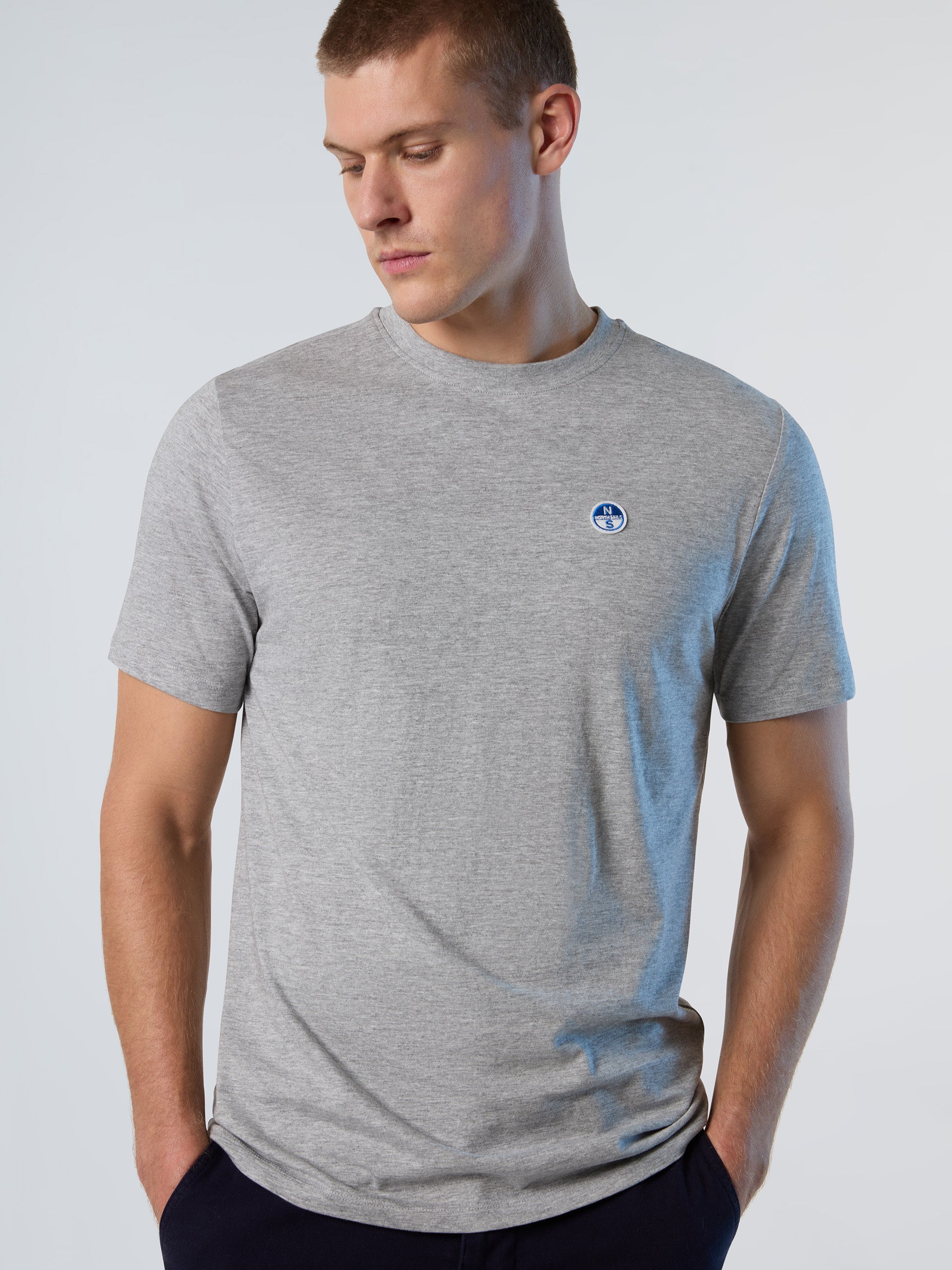 T-shirt with logo patch | North Sails T-shirt with logo patch | North Sails