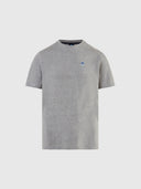 hover | Grey Melange | t-shirt-short-sleeve-basic-bollo-692970