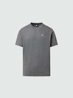 hover | Medium grey melange | t-shirt-short-sleeve-basic-bollo-692970-2