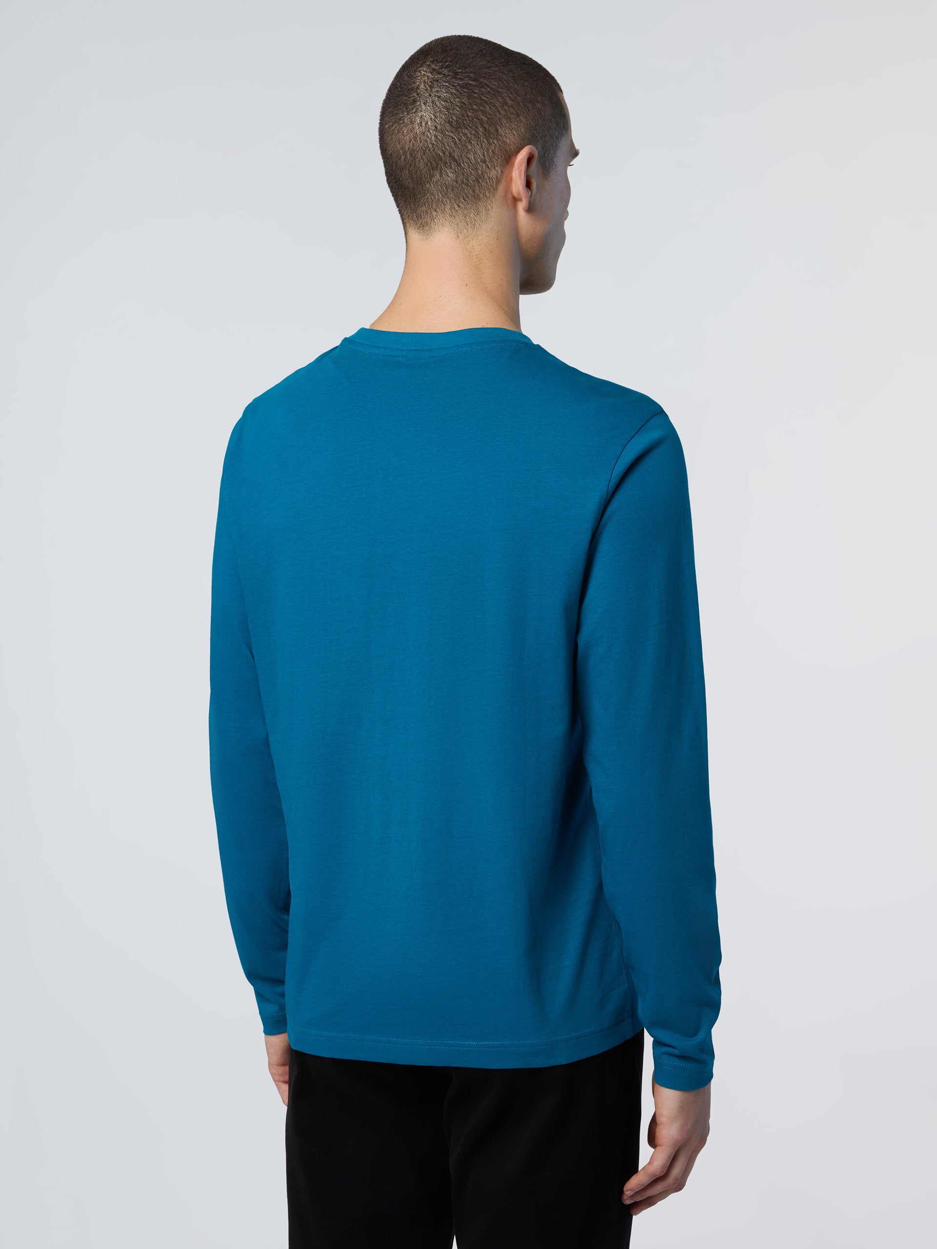 Long-sleeved T-shirt with logo patch | North Sails
