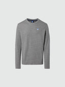 hover | Medium grey melange | basic-bollo-t-shirt-long-sleeve-692971-1