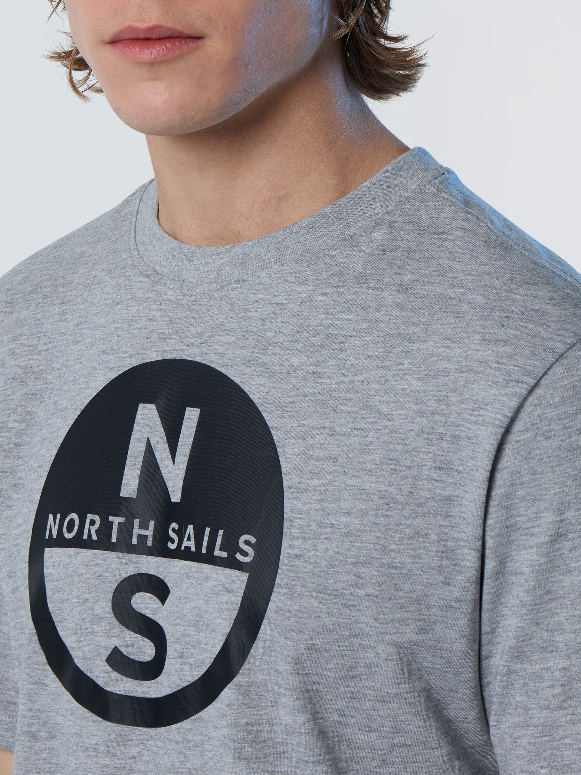 6 | Grey melange | basic-t-shirt-short-sleeve-692972