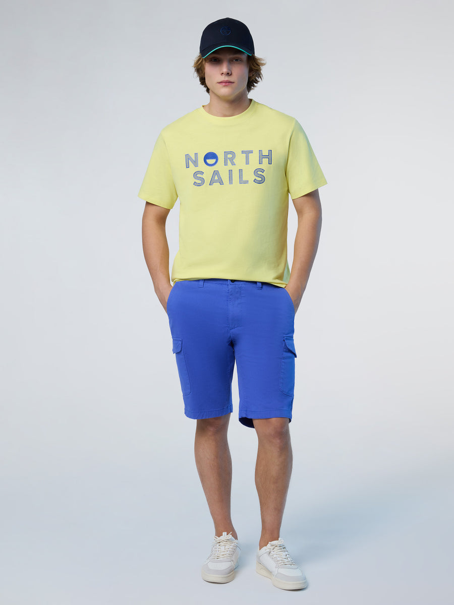 t-shirt-short-sleeve-line-print-692973