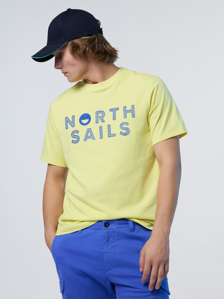 t-shirt-short-sleeve-line-print-692973