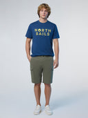 5 | Dark denim | t-shirt-short-sleeve-line-print-692973