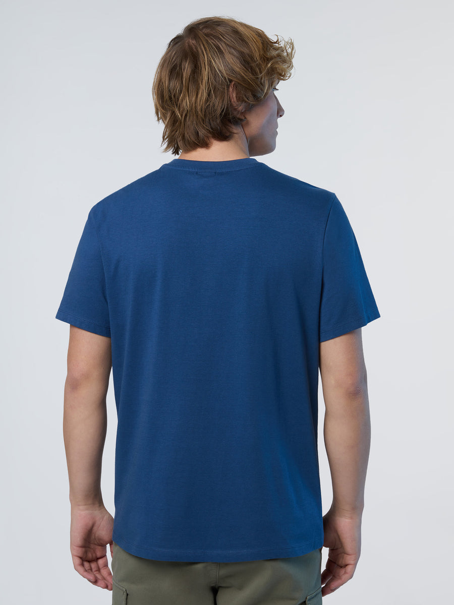 t-shirt-short-sleeve-line-print-692973