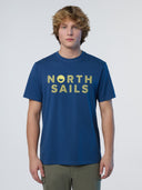 1 | Dark denim | t-shirt-short-sleeve-line-print-692973