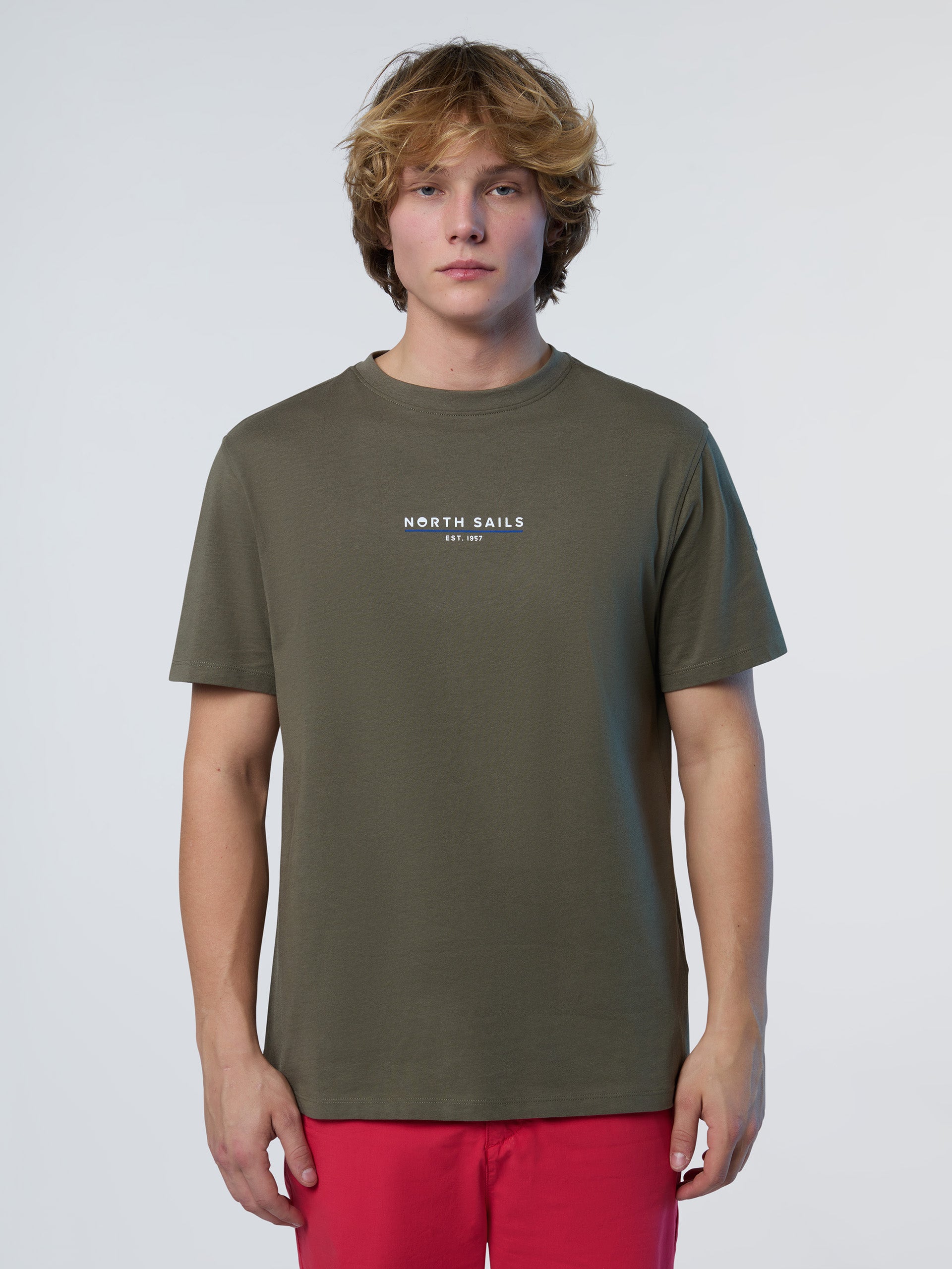 1 | Dusty olive | t-shirt-short-sleeve-comfort-fit-692974