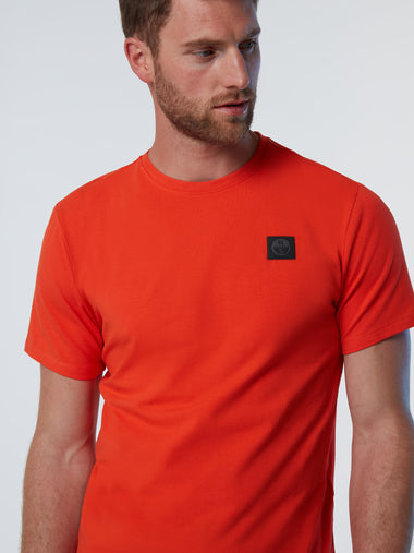 2 | Bright orange | basic-stretch-t-shirt-short-sleeve-692981